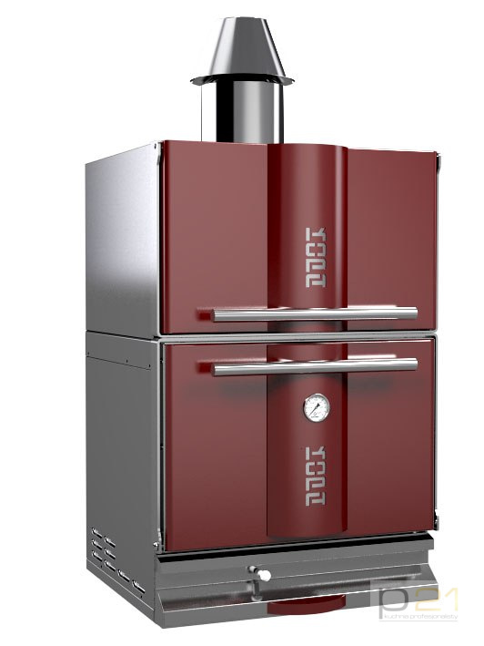 Piec opalany węglem drzewnym z szafką 400C Piec opalany węglem drzewnym z szafką 400C
