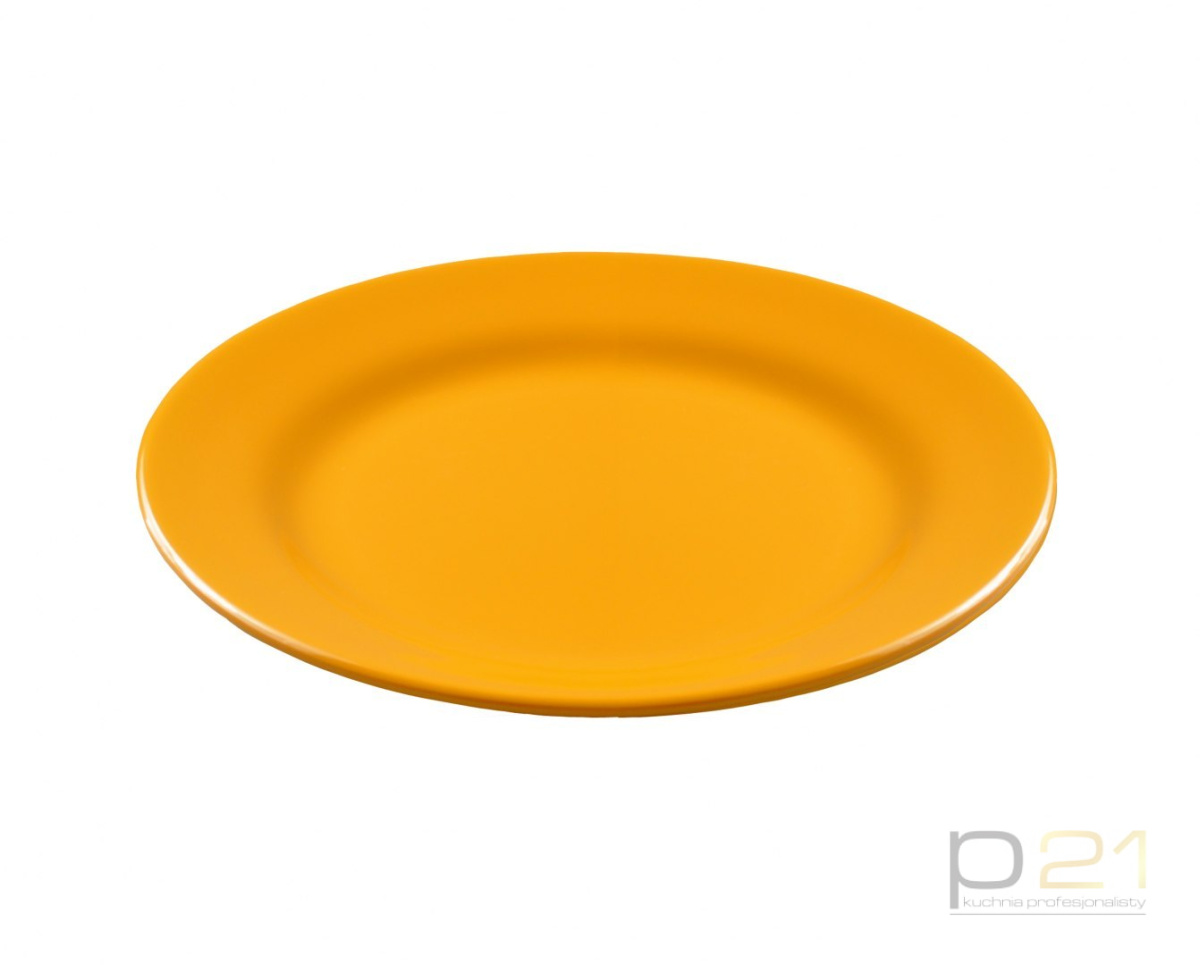 Talerz płaski pomarańczowy śr.232 Talerz płaski pomarańczowy śr.232