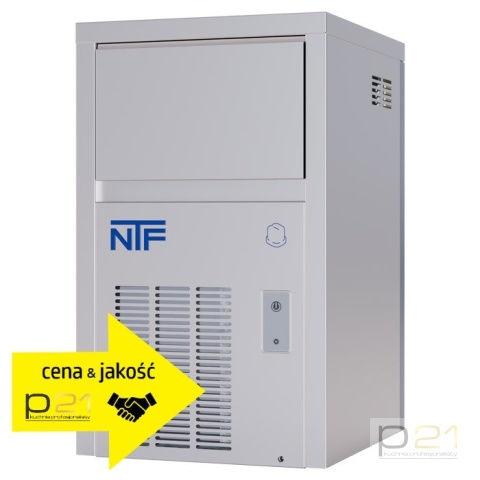 Kostkarka do lodu, 20 kg/24h, 4 kg zasobnik, system myjący,chłodzenie powietrzem, NTF SL 35 A R290