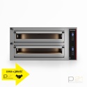 Piec do pizzy, 2-poziomowy, 6x pizza (x2), ster. elektroniczne, Pyralis PY D12L Piec do pizzy, 2-poziomowy, 6x pizza (x2), ster. elektroniczne, Pyralis PY D12L