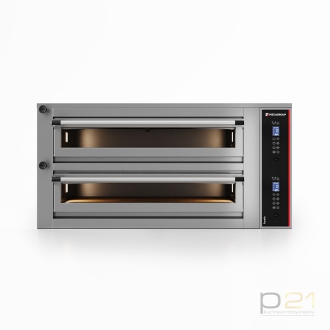 Piec do pizzy, 2-poziomowy, 6x pizza (x2), ster. elektroniczne, Pyralis PY D12L Piec do pizzy, 2-poziomowy, 6x pizza (x2), ster. elektroniczne, Pyralis PY D12L
