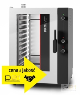 Piec konwekcyjno-parowy, 11x GN1/1, sterowanie analogowe, elektryczny, Proevo+, PPDA 111E, Inoxtrend