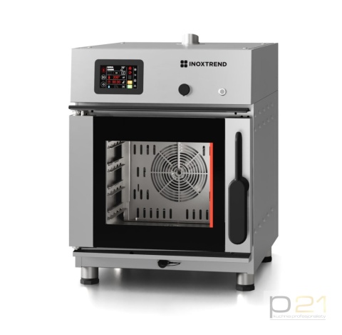 Piec konwekcyjno-parowy 4 X 2/3 GN, dotykowy wyświetlacz, 4,3 kW, Professional Compact 51, Inoxtrend