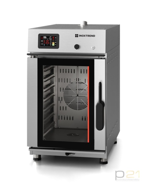 Piec konwekcyjno-parowy 7 x 1/ GN, dotykowy wyświetlacz, 8,8 kW, Professional Compact 51, Inoxtrend