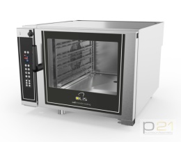 Piec konwekcyjno-parowy modułowy Helion, elektroniczny, dodatkowa grzałka górna, 4x GN1/1, pod urządzenia D70, OSBH41ETLS, Olis