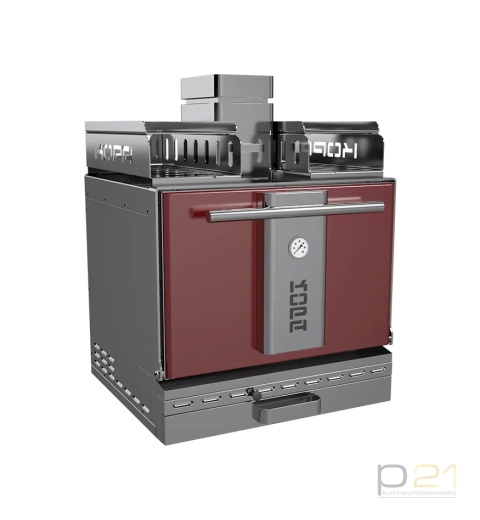 Piec opalany węglem drzewnym z rusztem 400OC