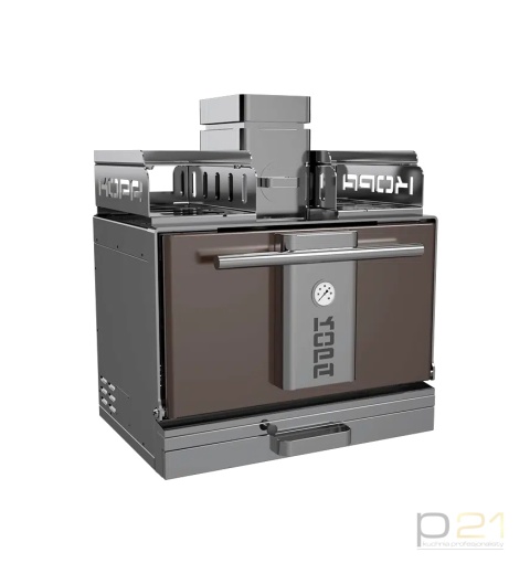 Piec opalany węglem drzewnym z rusztem 400OC