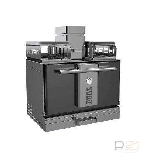 Piec opalany węglem drzewnym z rusztem 400OC