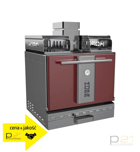 Piec opalany węglem drzewnym z rusztem 400OC