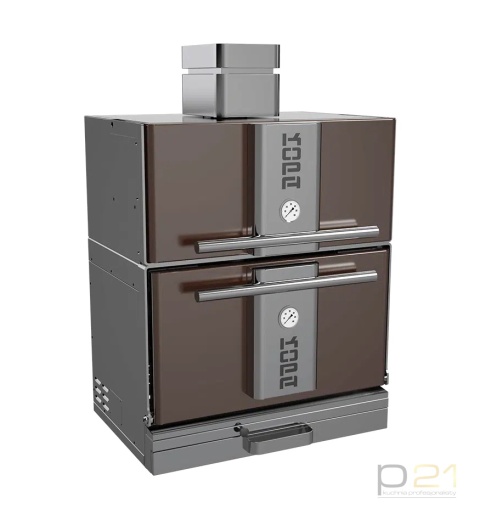 Piec opalany węglem drzewnym z szafką 300C