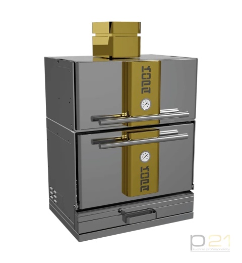 Piec opalany węglem drzewnym z szafką 300C