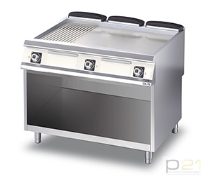 Płyta grillowa elektryczna, nierdzewna, 1/3 ryflowana, na podstawie, M120, D96/10FTEA1/3R, Olis Płyta grillowa elektryczna, nierdzewna, 1/3 ryflowana, na podstawie, M120, D96/10FTEA1/3R, Olis