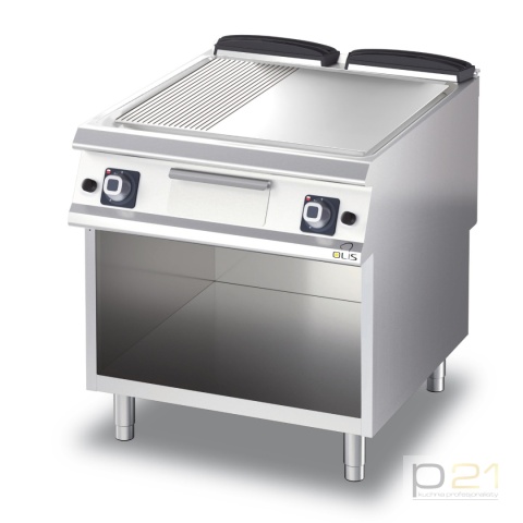 Płyta grillowa gazowa, nierdzewna, 1/3 ryflowana, na podstawie, M80, D94/10SFTGA1/3R, Diamante90, Olis Płyta grillowa gazowa, nierdzewna, 1/3 ryflowana, na podstawie, M80, D94/10SFTGA1/3R, Diamante90, Olis