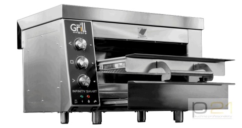 Grill do steków, elektryczny, 12,8 kW/h, ruszt 682x474 mm, przyłącze wody, Aberdeen Infinity Smart, WeGrillandMore
