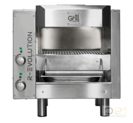 Grill do steków, elektryczny, 5kW, R-Evolution E2, ruszt 352x325mm, WeGrillandMore
