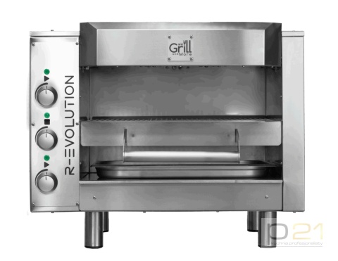 Grill do steków, elektryczny, 7,5kW, R-Evolution E3, ruszt 530x325mm, WeGrillandMore