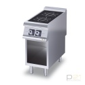 Kuchnia indukcyjna 2-palnikowa, na podstawie, 10 kW, Diamante 700, D72/25GCII, Olis