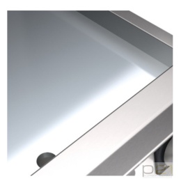 Płyta grillowa gazowa, nierdzewna, gładka, termostat, nastawna, M120, D96/25TFTTGA, Diamante90, Olis