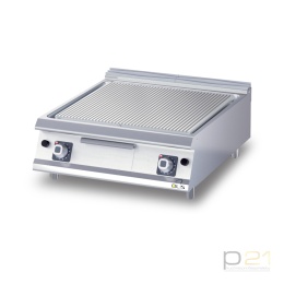 Płyta grillowa gazowa, nierdzewna, ryflowana, nastawna, M80, D94/25TSFTGAR, Diamante90, Olis