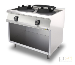 Kuchnia WOK na podstawie, 10+10 kW, Diamante 90, Olis