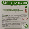 Gel/Żel do dezynfekcji rąk, Steryliz Hand 5 l