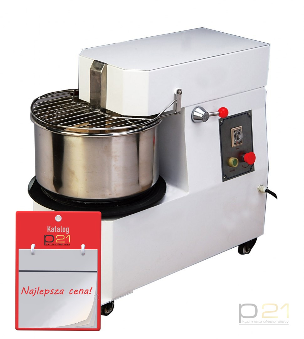 Mikser spiralny z uchylną głowicą poj. 40l + TIMER Mikser spiralny z uchylną głowicą poj. 40l + TIMER