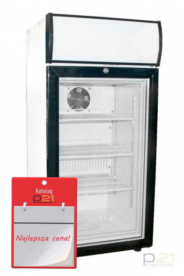 Witryna chłodnicza przeszklona poj. 80l Witryna chłodnicza przeszklona poj. 80l