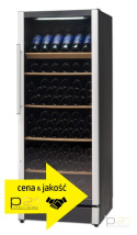 Szafa do przechowywania i ekspozycji wina, poj. 146 butelek/298 l, Tecfrigo Wine 155 Black