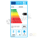 Szafa chłodnicza, lakierowana, 140L, AKM200R, Amitek
