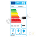 Szafa chłodnicza, nierdzewna, 360L, AKM400R SS, Amitek