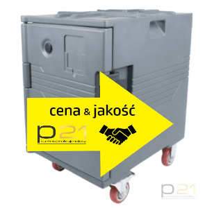 Termobox cateringowy z kółkami 90L GN 1/1